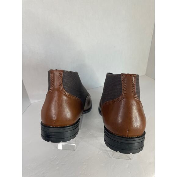 Andrew Fezza Men’s Jenson Chukka Lace Up Brown/Coffee Dress Casual Ankle Boots main image 5